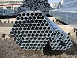 Tubo de aço galvanizado para andaimes de construção