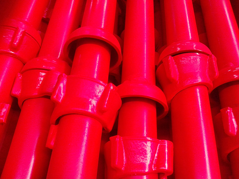 Ledger de andaime Cuplock / horizontal pintado de vermelho manufaturado de alta qualidade