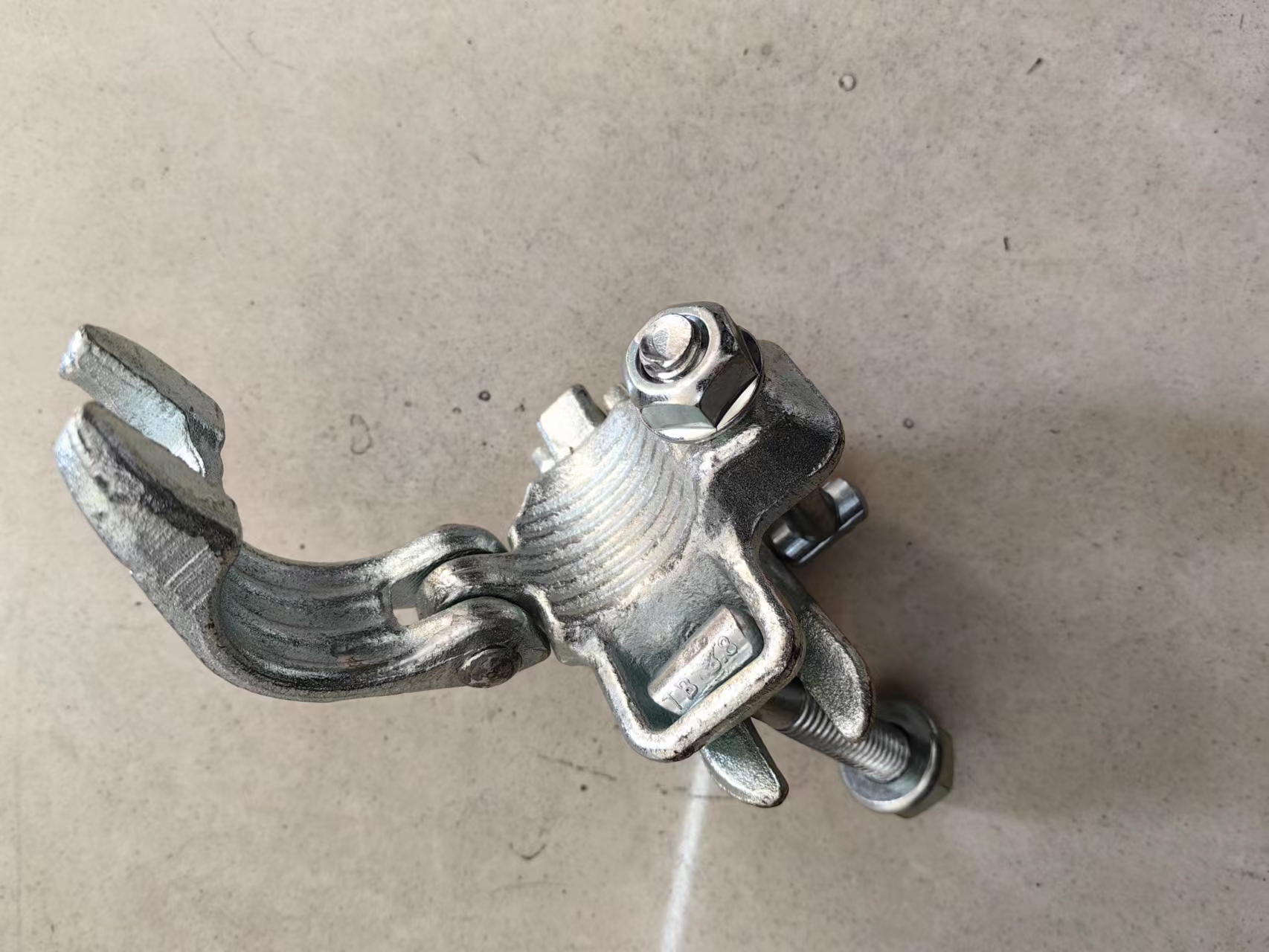 Acoplador duplo forjado gota de andaime 