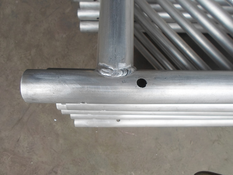 Viga de escada de alumínio para andaimes com 450 mm de largura
